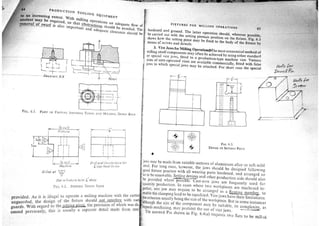 Production tooling design
