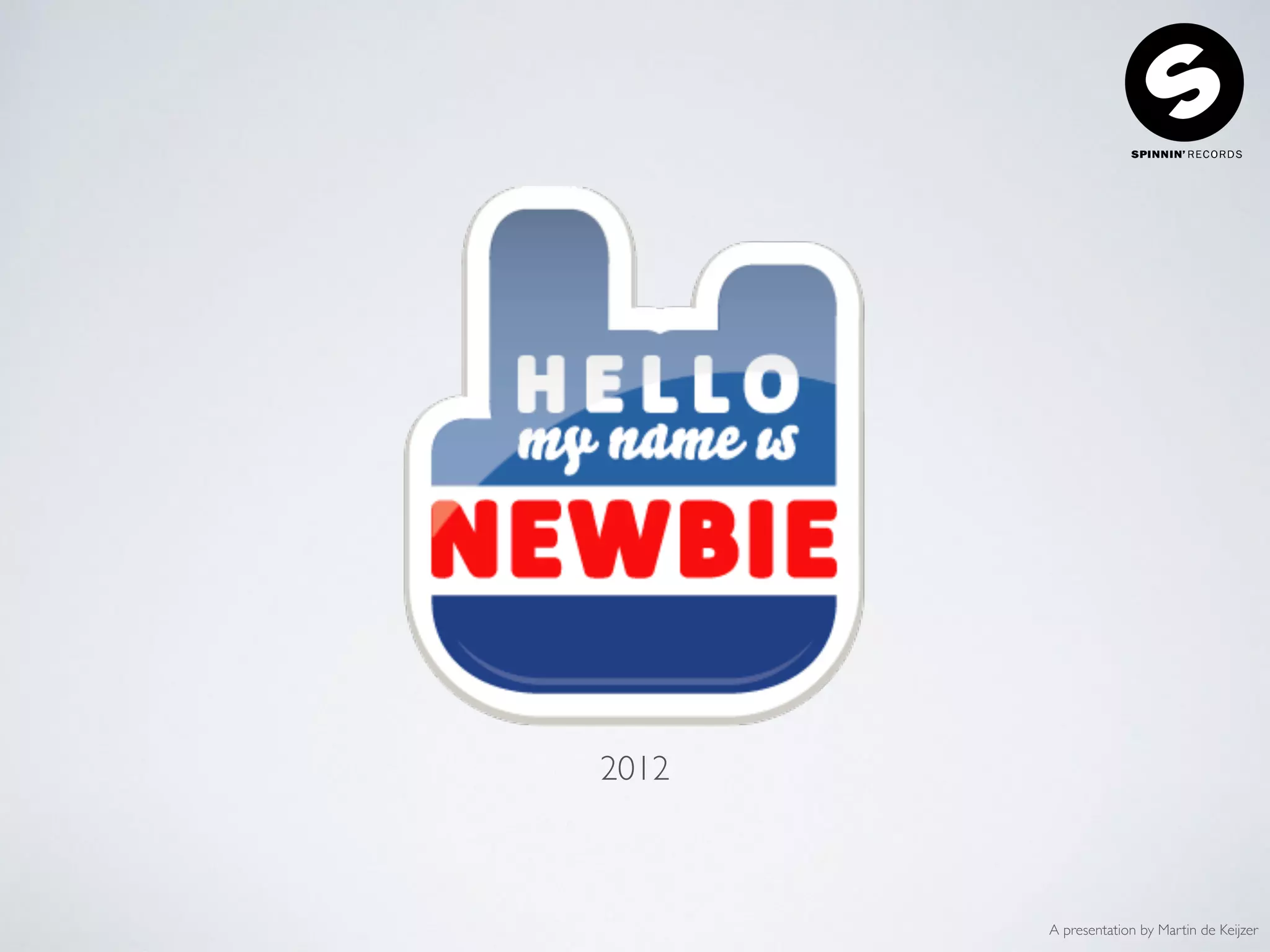 A presentation by Martin de Keijzer
2012
 