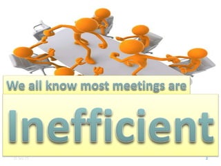 Productive meetings by lean Slide 2