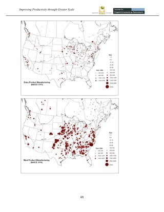 Improving Productivity through Greater Scale           




                                                69 
 
 