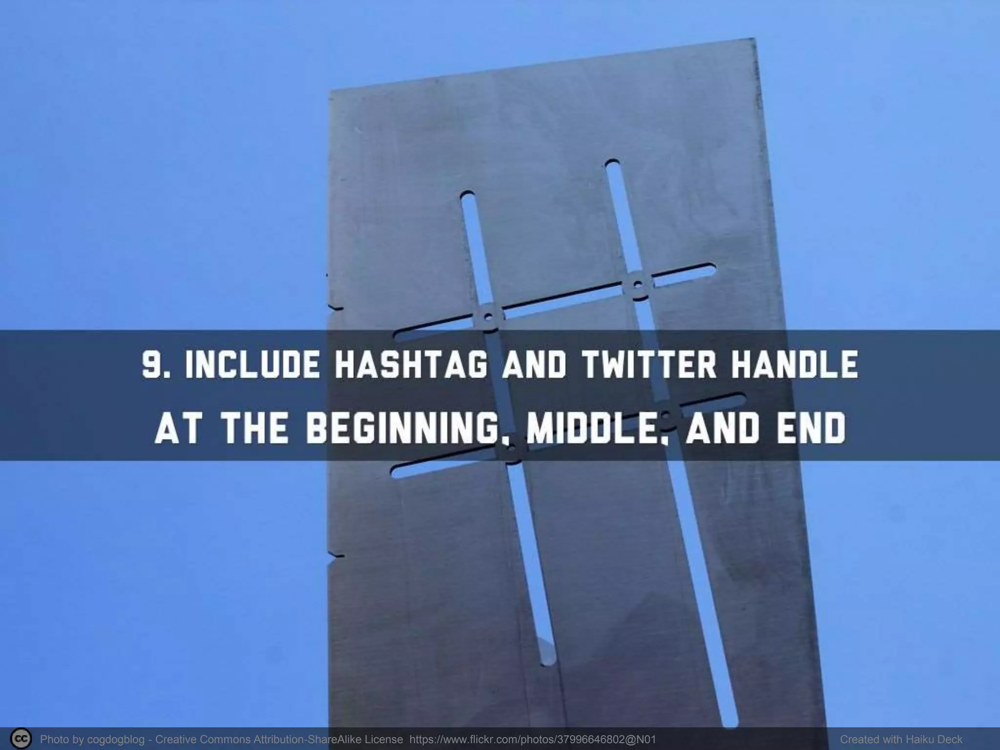 Photo by cogdogblog - Creative Commons Attribution-ShareAlike License https://www.flickr.com/photos/37996646802@N01 Created with Haiku Deck