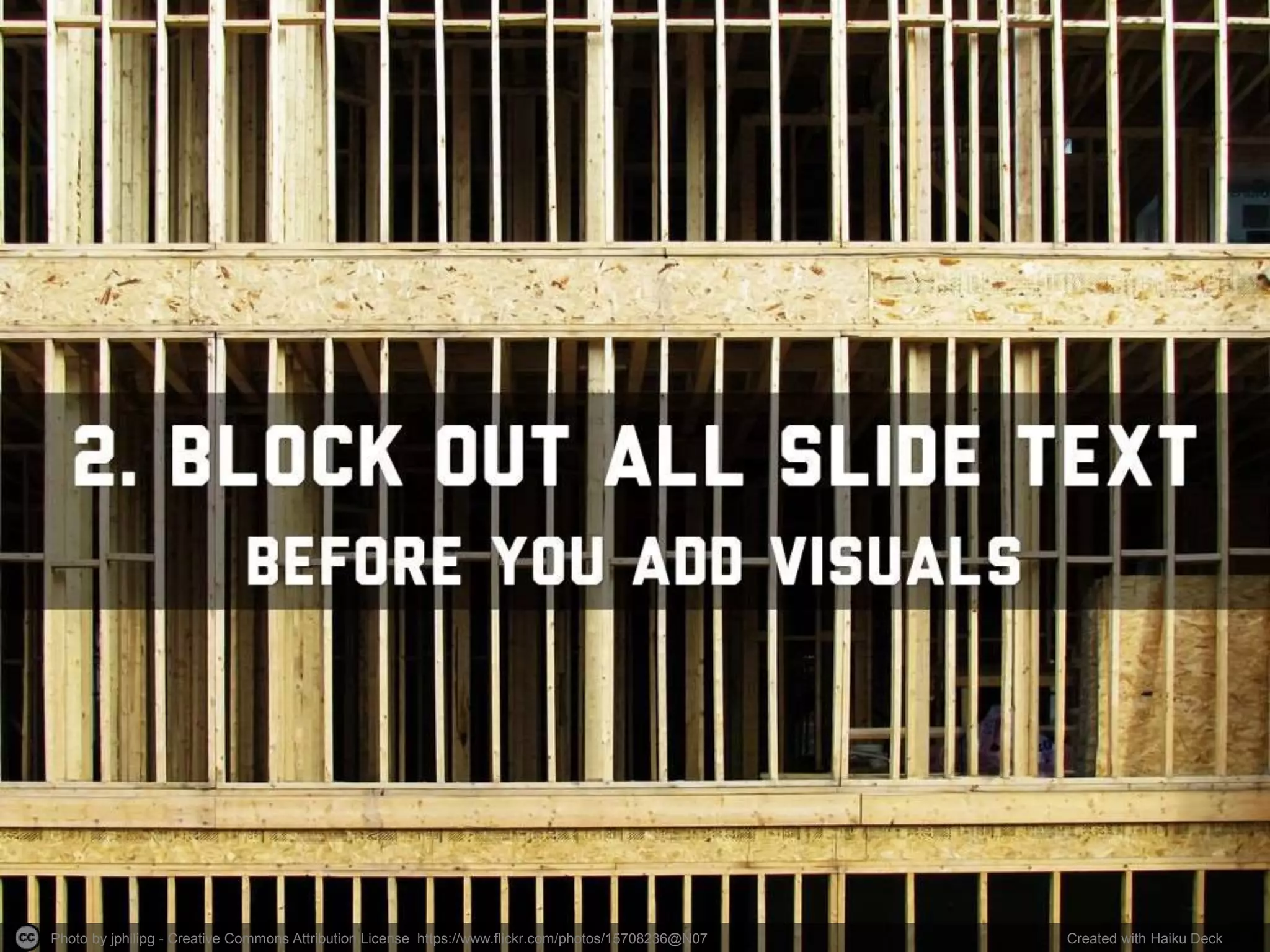 Photo by jphilipg - Creative Commons Attribution License https://www.flickr.com/photos/15708236@N07 Created with Haiku Deck