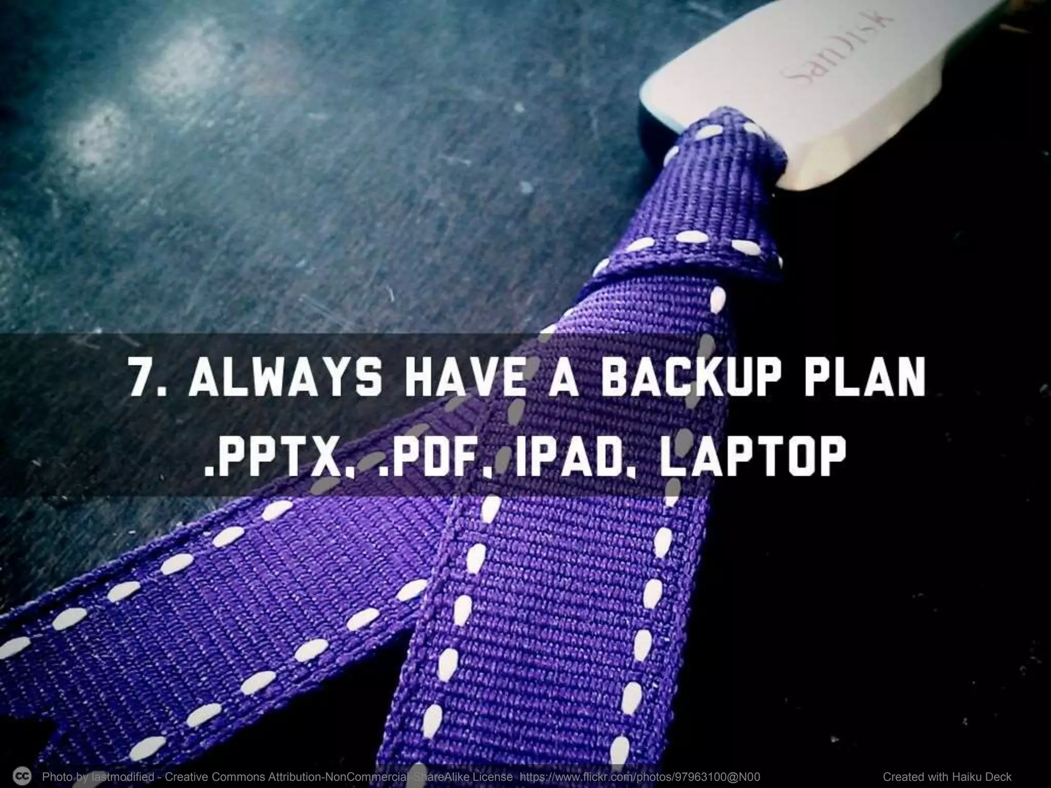 Photo by lastmodified - Creative Commons Attribution-NonCommercial-ShareAlike License https://www.flickr.com/photos/97963100@N00 Created with Haiku Deck