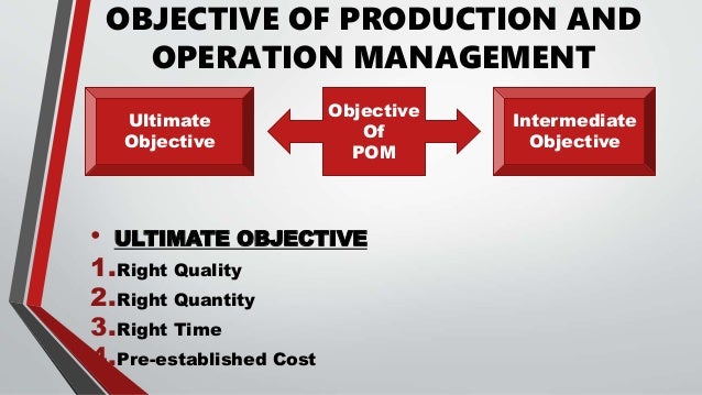 Productivity and operation management Slide 7