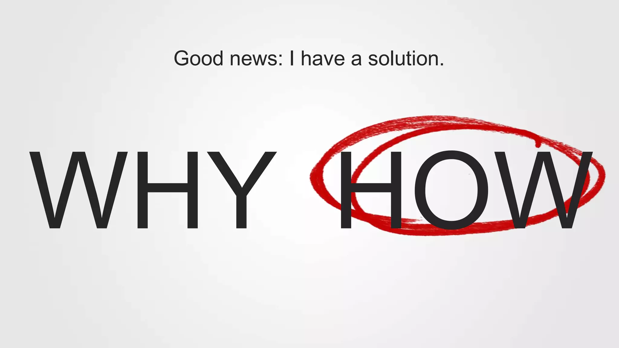 WHY
Good news: I have a solution.
HOW
 