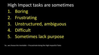 Productivity Project by chris bailey | PPTX