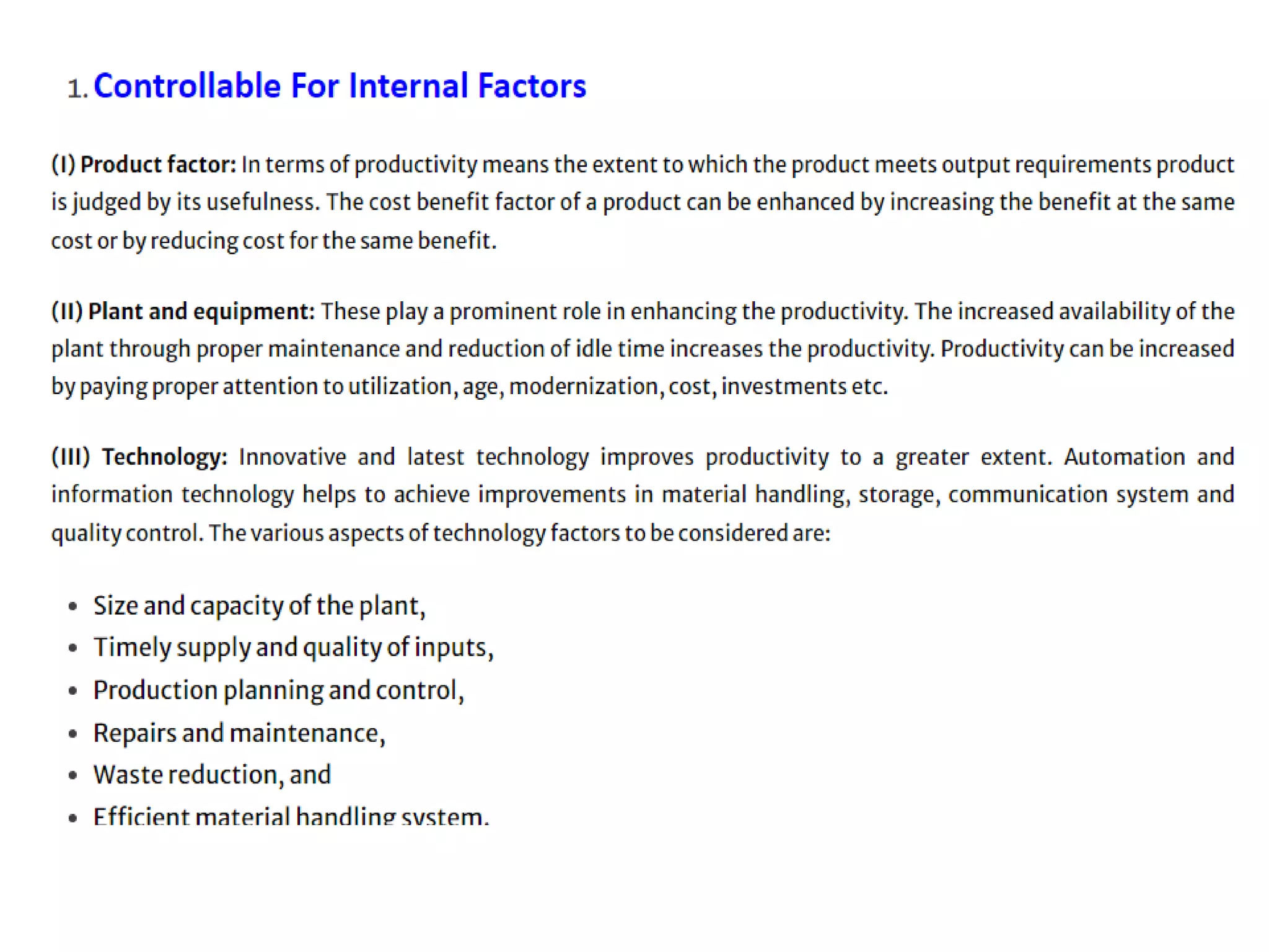 Productivity Factors.pptx