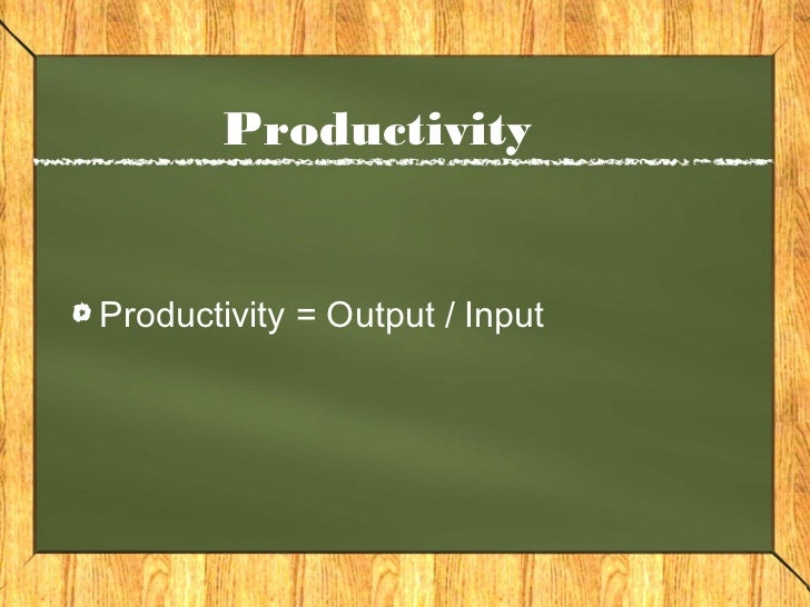 Productivity improvement stratedies Productivity improvement stratedies
