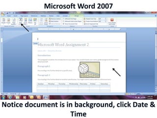 Microsoft Word 2007