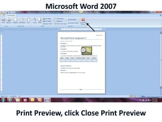 Microsoft Word 2007