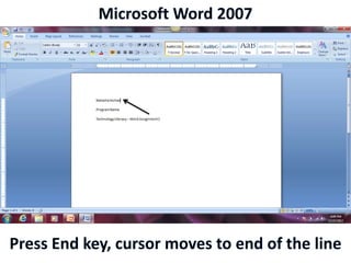 Microsoft Word 2007