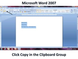 Microsoft Word 2007