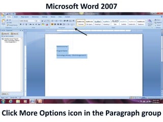 Microsoft Word 2007