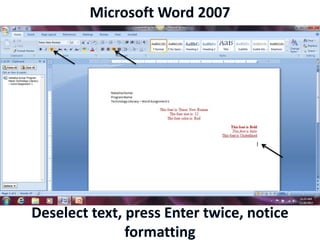 Microsoft Word 2007