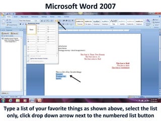 Microsoft Word 2007
