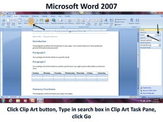 Microsoft Word 2007