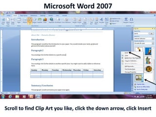 Microsoft Word 2007