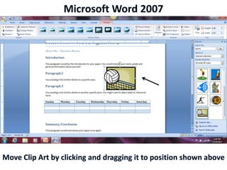 Microsoft Word 2007