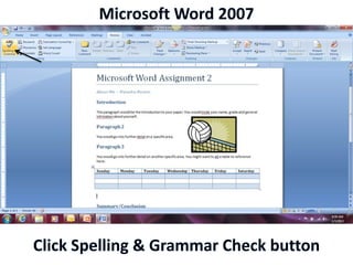 Microsoft Word 2007