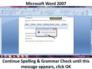 Microsoft Word 2007