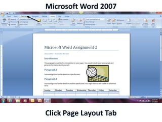 Microsoft Word 2007