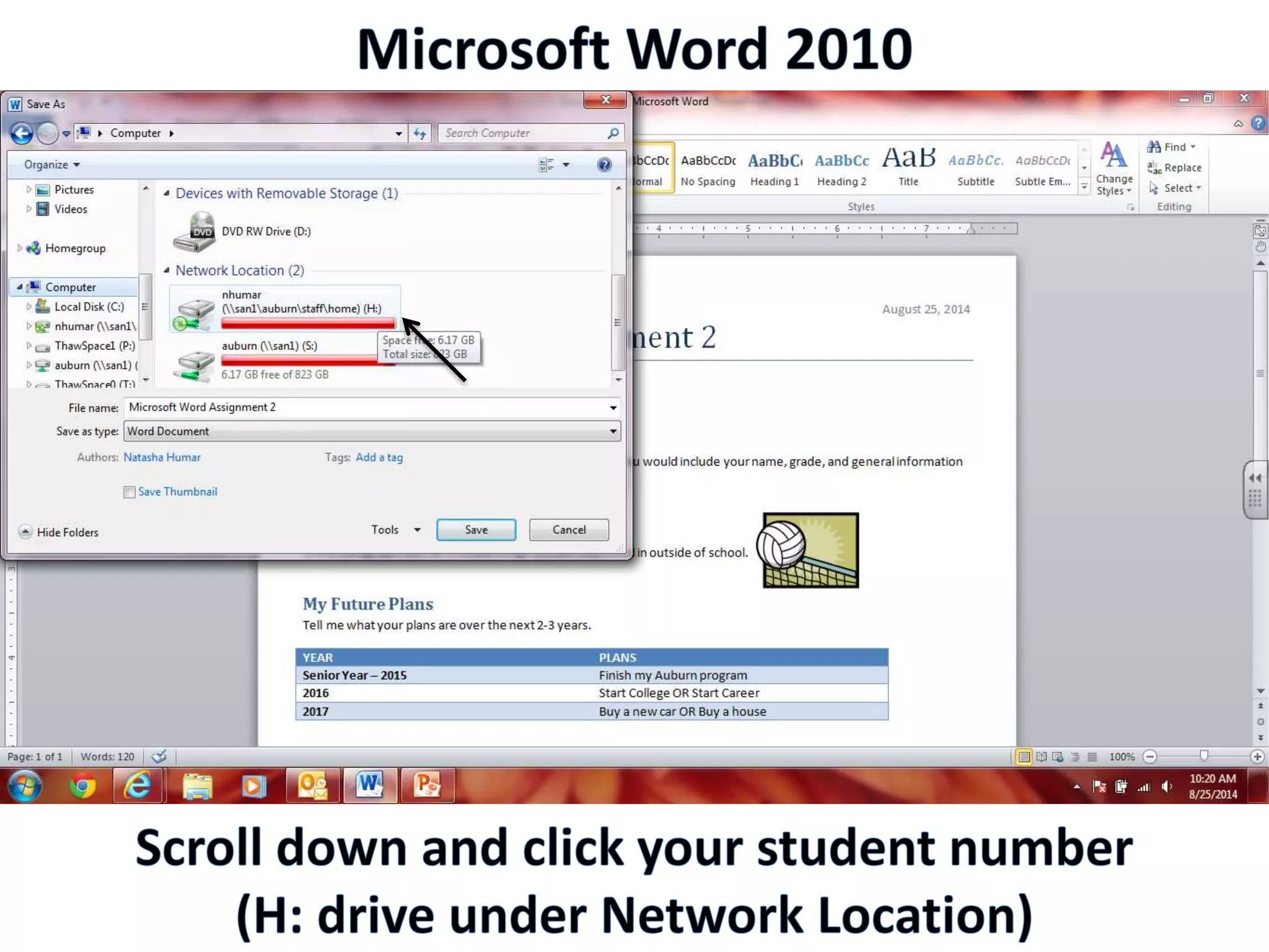 Productivity Programs - Word 2010