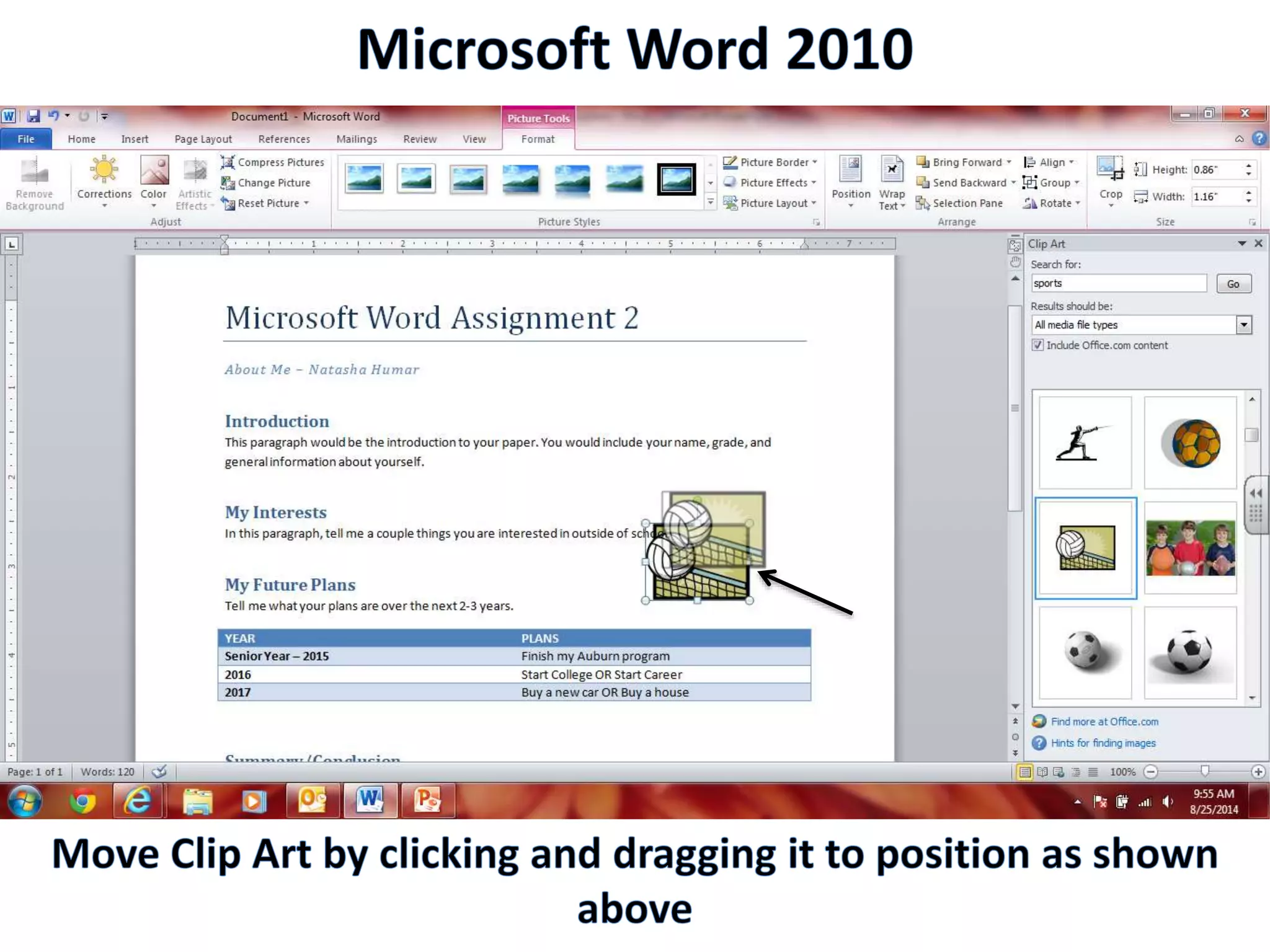 Productivity Programs - Word 2010