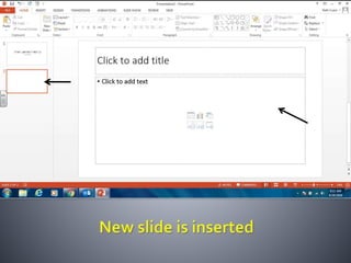 Productivity programs powerpoint assignment