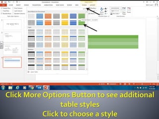 Productivity programs powerpoint assignment