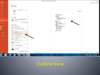 Productivity programs powerpoint assignment