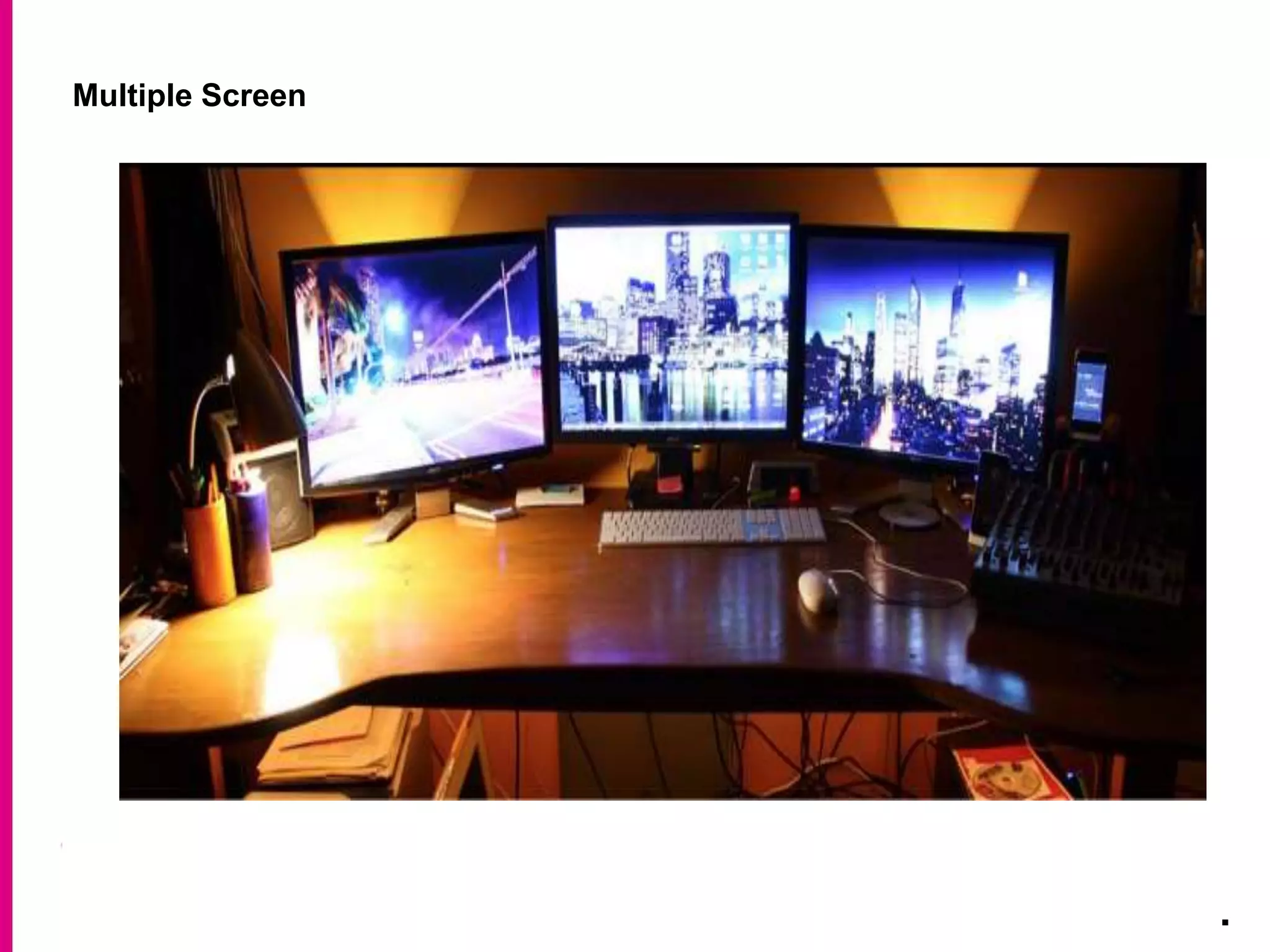 Multiple Screen
.
 