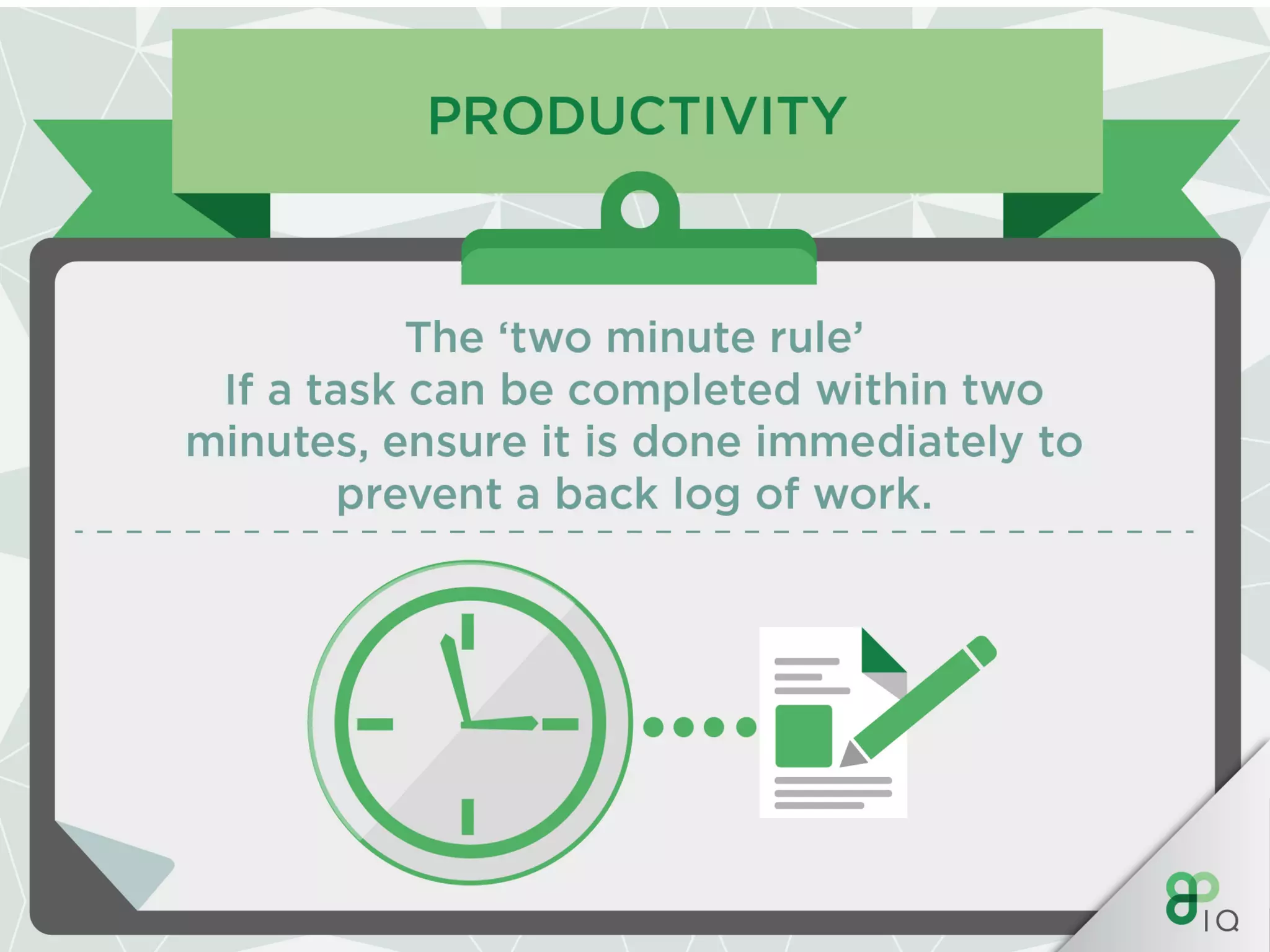 IQ Work Hacks - Productivity