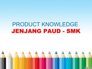 PRODUCT KNOWLEDGE
JENJANG PAUD - SMK
 