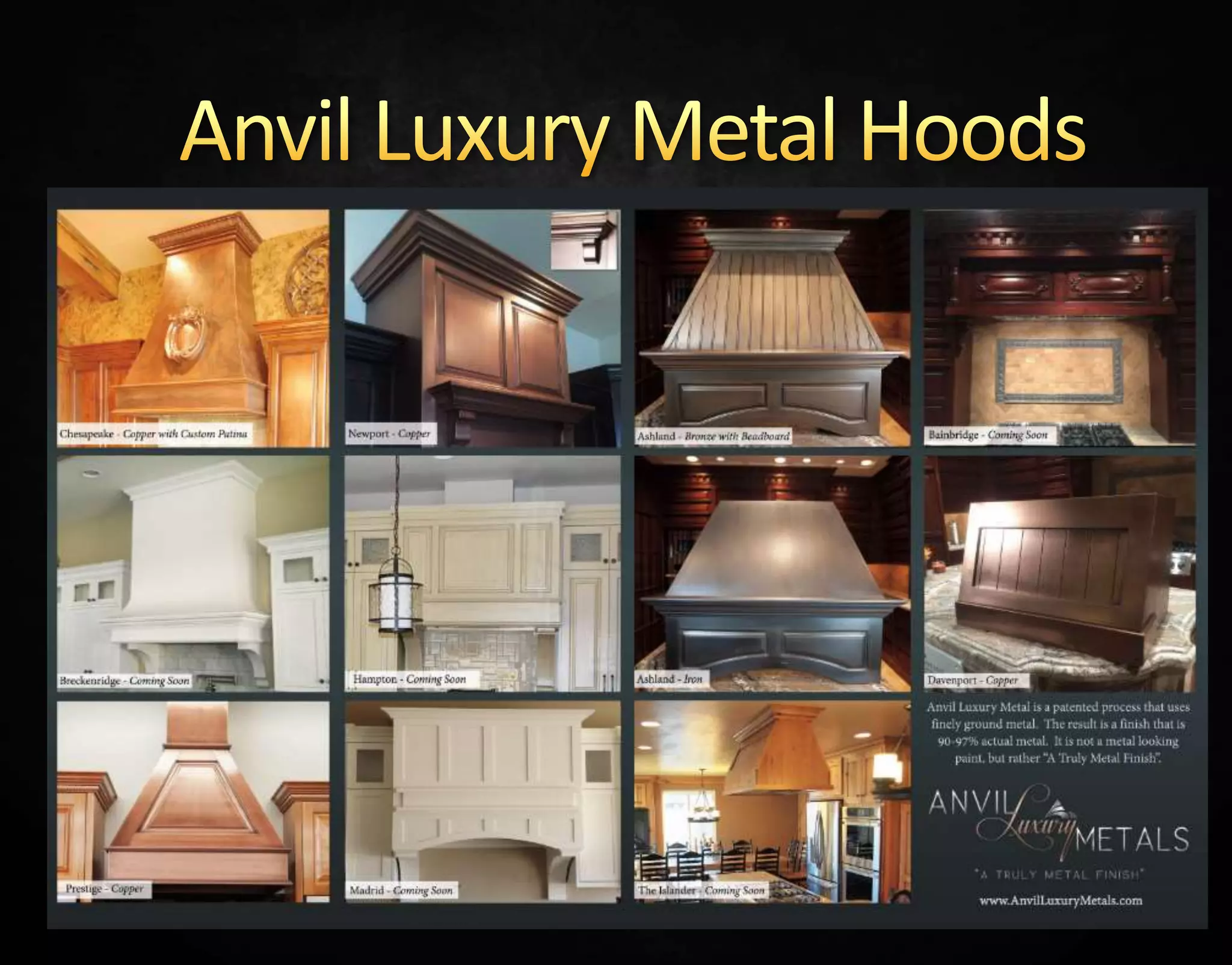 Anvil Luxury Metals Product knowledge PPTX Skin Care Beauty