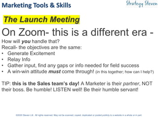 Product Launch Meetings litt2021