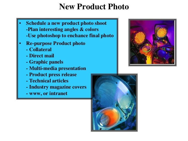 presentation product