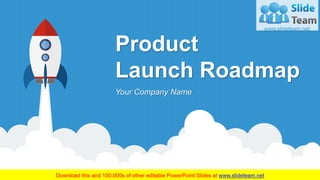 Product
Launch Roadmap
Your Company Name
1
 