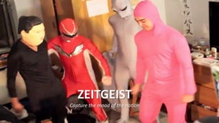 ZEITGEIST
Capture the mood of the nation
 