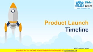 Product Launch
Timeline
Your Company Name
 