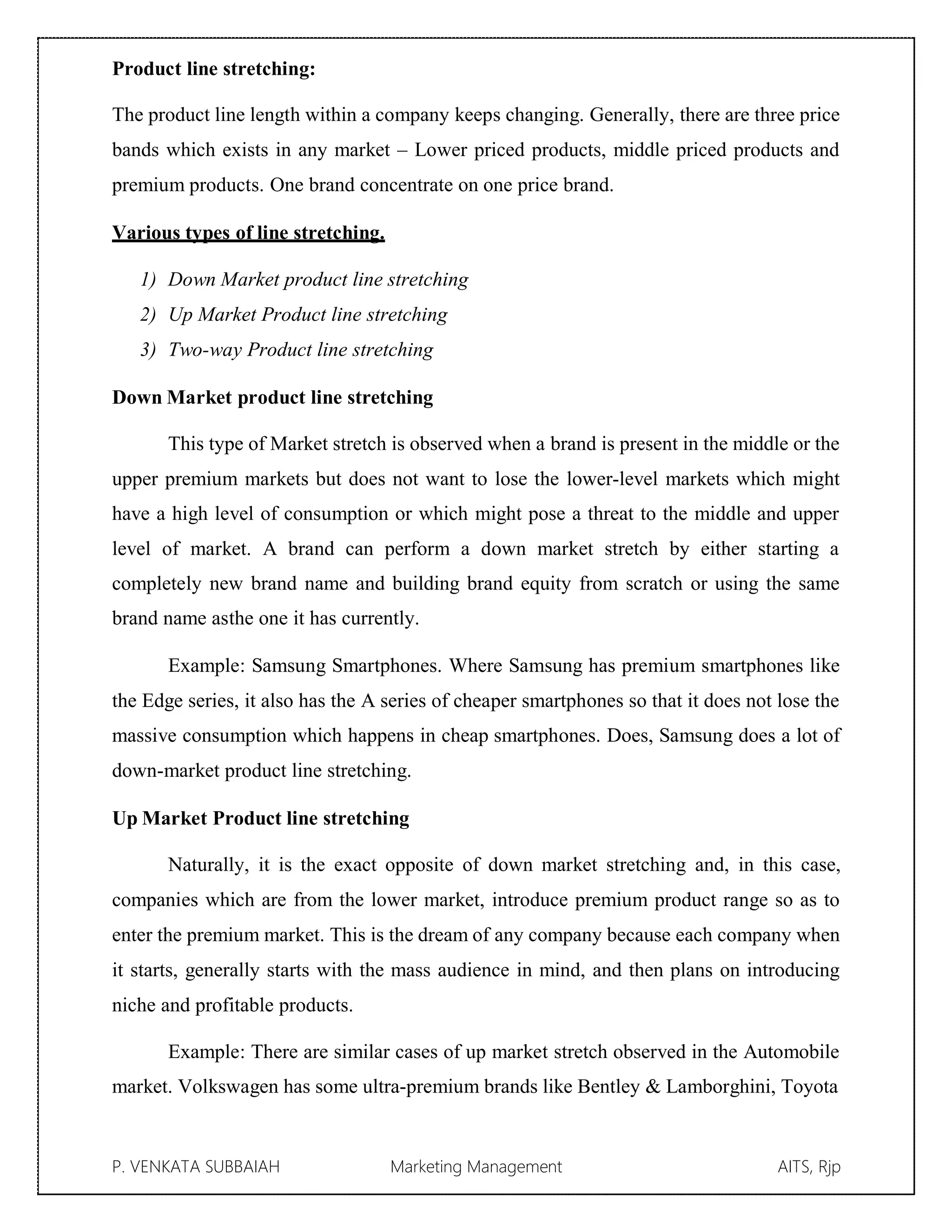 Product levels classification product mix & pricing stratagies | PDF