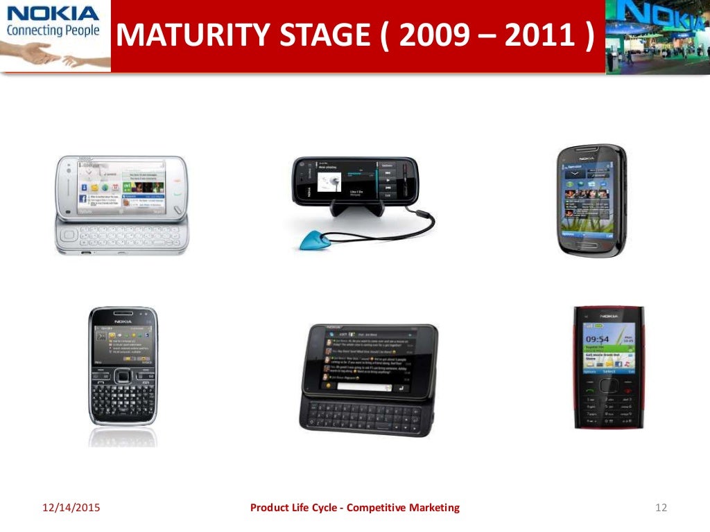 Product life cycle of nokia mobiles