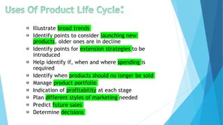 Product Life Cycle (Stages and Extension Strategies) | PPTX