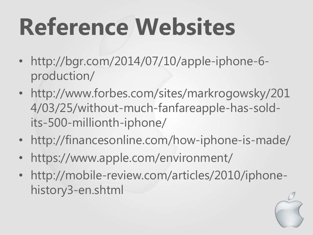 Product life cycle iphone
