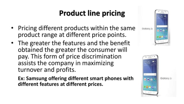 Product Line Pricing