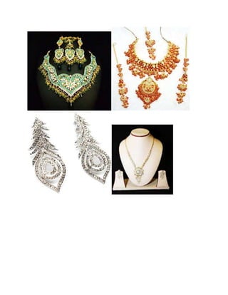 Product list of jewellery