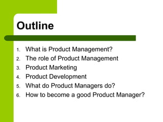 Product management | PPT
