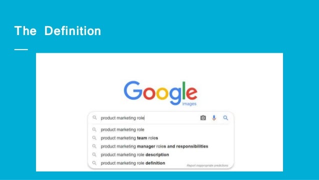 Product Marketing Manager Google
