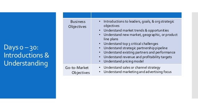 product management 90 day plan 30 60 90 day plan for new manager