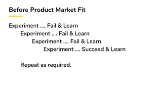 Product Market Fit - How to know your product is market fit | PPTX