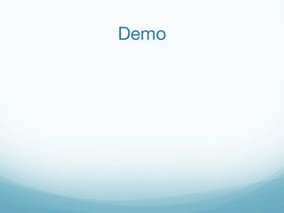 Demo 
 